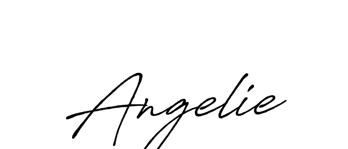 Also we have Angelie name is the best signature style. Create professional handwritten signature collection using Antro_Vectra_Bolder autograph style. Angelie signature style 7 images and pictures png