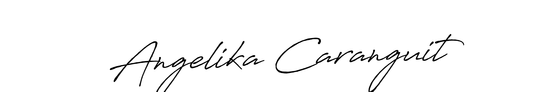 You can use this online signature creator to create a handwritten signature for the name Angelika Caranguit. This is the best online autograph maker. Angelika Caranguit signature style 7 images and pictures png