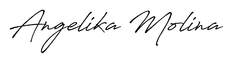 Personalize your online presence with Angelika Molina signature rendered in elegant Antro_Vectra_Bolder font. Great for website footers and blogs. Angelika Molina signature style 7 images and pictures png