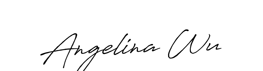 Once you've used our free online signature maker to create your best signature Antro_Vectra_Bolder style, it's time to enjoy all of the benefits that Angelina Wu name signing documents. Angelina Wu signature style 7 images and pictures png