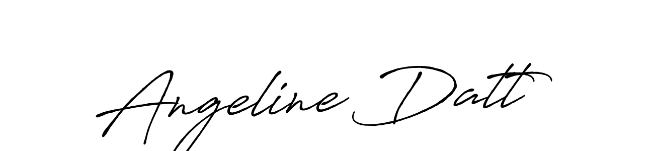 You can use this online signature creator to create a handwritten signature for the name Angeline Datt. This is the best online autograph maker. Angeline Datt signature style 7 images and pictures png