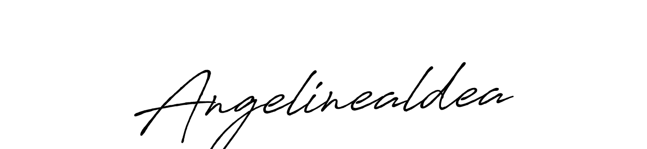 Make a beautiful signature design for name Angelinealdea. Use this online signature maker to create a handwritten signature for free. Angelinealdea signature style 7 images and pictures png