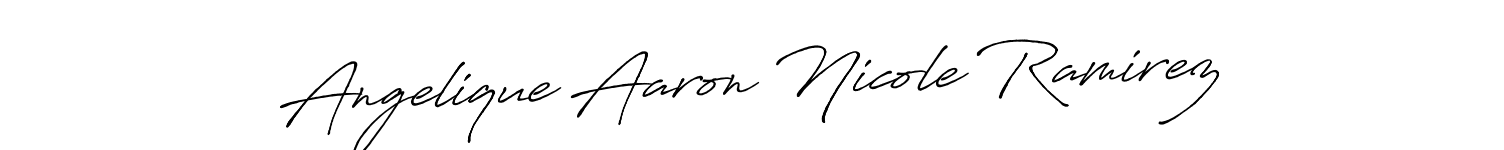 Similarly Antro_Vectra_Bolder is the best handwritten signature design. Signature creator online .You can use it as an online autograph creator for name Angelique Aaron Nicole Ramirez. Angelique Aaron Nicole Ramirez signature style 7 images and pictures png