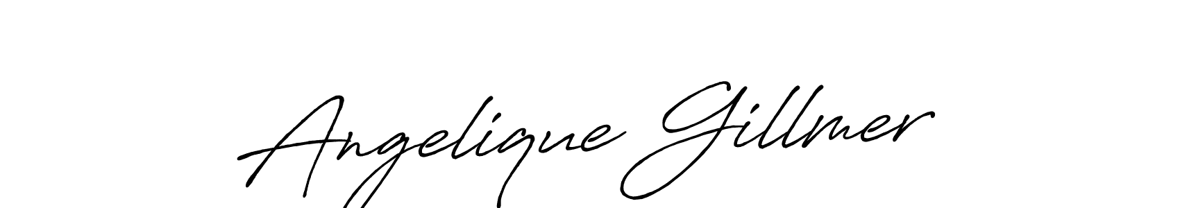 Best and Professional Signature Style for Angelique Gillmer. Antro_Vectra_Bolder Best Signature Style Collection. Angelique Gillmer signature style 7 images and pictures png