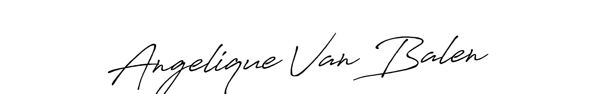 Check out images of Autograph of Angelique Van Balen name. Actor Angelique Van Balen Signature Style. Antro_Vectra_Bolder is a professional sign style online. Angelique Van Balen signature style 7 images and pictures png