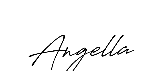 How to make Angella signature? Antro_Vectra_Bolder is a professional autograph style. Create handwritten signature for Angella name. Angella signature style 7 images and pictures png