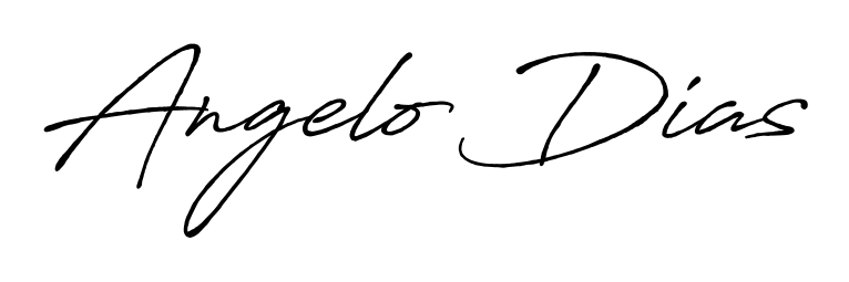 The Antro_Vectra_Bolder lettering style adds unique flourish to name Angelo Dias. Stand out with a custom digital autograph made in seconds. Angelo Dias signature style 7 images and pictures png