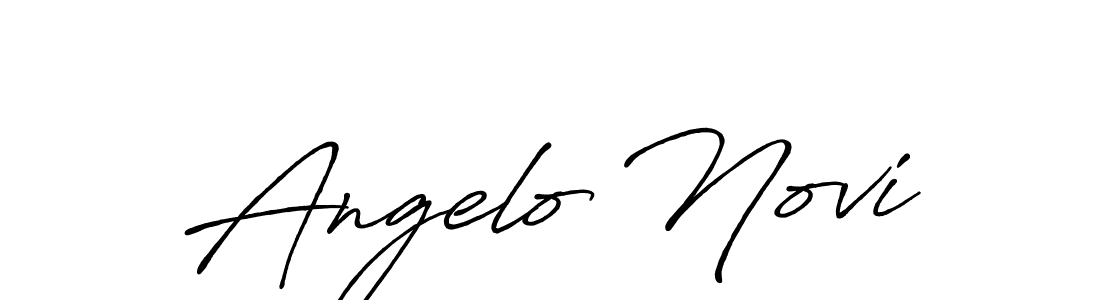 Angelo Novi stylish signature style. Best Handwritten Sign (Antro_Vectra_Bolder) for my name. Handwritten Signature Collection Ideas for my name Angelo Novi. Angelo Novi signature style 7 images and pictures png