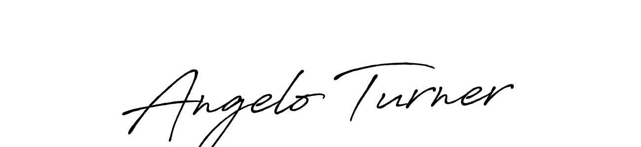 Once you've used our free online signature maker to create your best signature Antro_Vectra_Bolder style, it's time to enjoy all of the benefits that Angelo Turner name signing documents. Angelo Turner signature style 7 images and pictures png