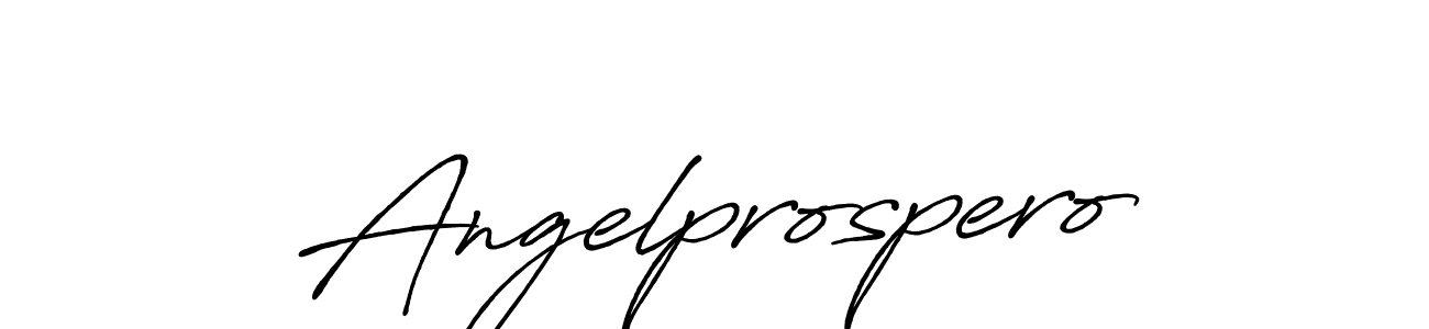 Once you've used our free online signature maker to create your best signature Antro_Vectra_Bolder style, it's time to enjoy all of the benefits that Angelprospero name signing documents. Angelprospero signature style 7 images and pictures png