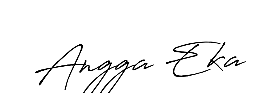Make a short Angga Eka signature style. Manage your documents anywhere anytime using Antro_Vectra_Bolder. Create and add eSignatures, submit forms, share and send files easily. Angga Eka signature style 7 images and pictures png