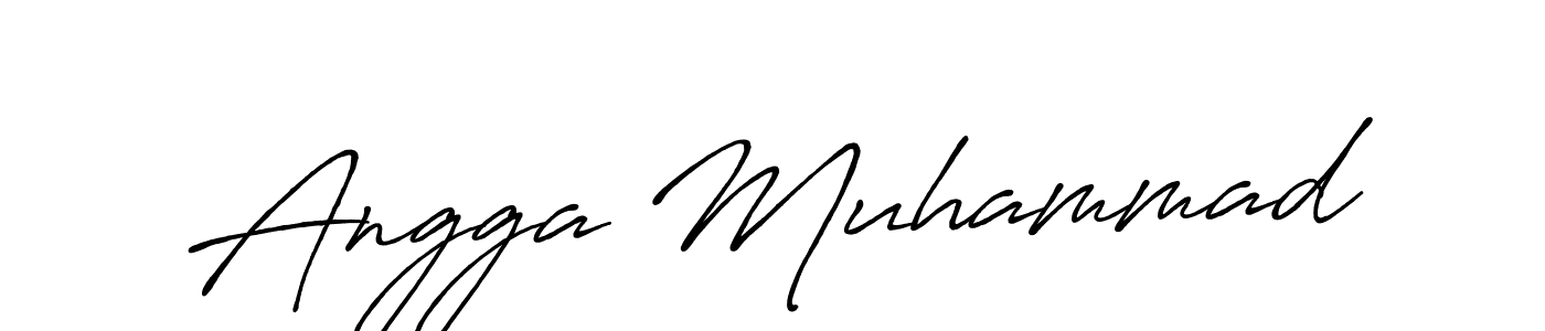 It looks lik you need a new signature style for name Angga Muhammad. Design unique handwritten (Antro_Vectra_Bolder) signature with our free signature maker in just a few clicks. Angga Muhammad signature style 7 images and pictures png