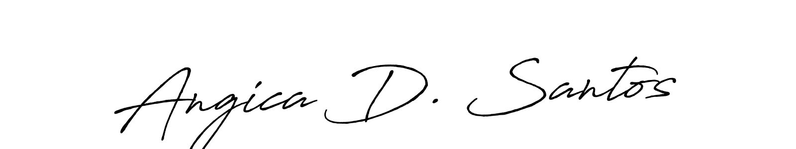 Similarly Antro_Vectra_Bolder is the best handwritten signature design. Signature creator online .You can use it as an online autograph creator for name Angica D. Santos. Angica D. Santos signature style 7 images and pictures png