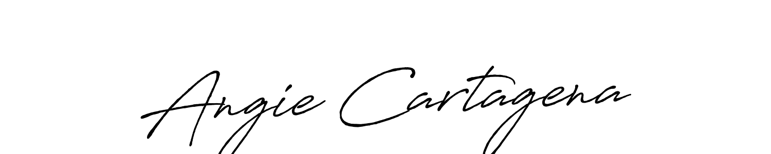 You should practise on your own different ways (Antro_Vectra_Bolder) to write your name (Angie Cartagena) in signature. don't let someone else do it for you. Angie Cartagena signature style 7 images and pictures png
