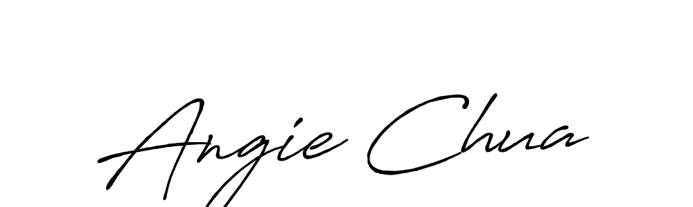 How to make Angie Chua signature? Antro_Vectra_Bolder is a professional autograph style. Create handwritten signature for Angie Chua name. Angie Chua signature style 7 images and pictures png