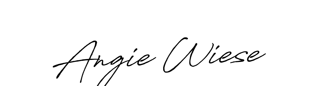 Also You can easily find your signature by using the search form. We will create Angie Wiese name handwritten signature images for you free of cost using Antro_Vectra_Bolder sign style. Angie Wiese signature style 7 images and pictures png