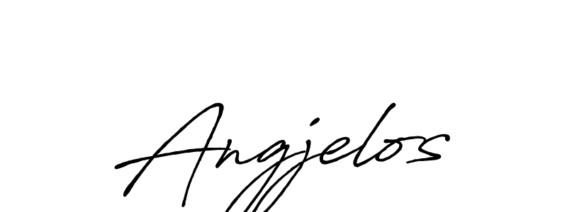 Once you've used our free online signature maker to create your best signature Antro_Vectra_Bolder style, it's time to enjoy all of the benefits that Angjelos name signing documents. Angjelos signature style 7 images and pictures png