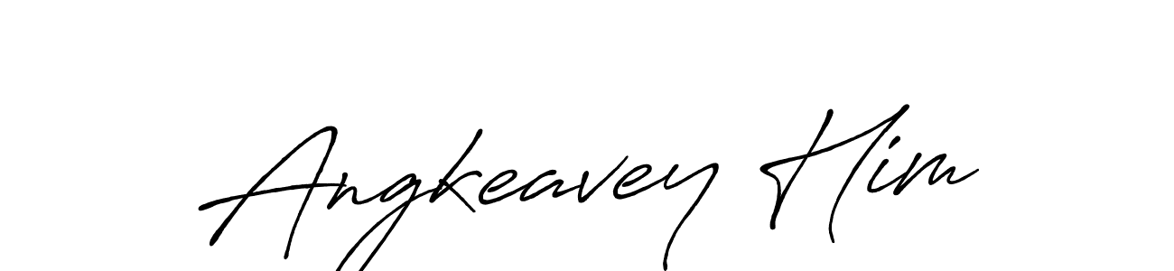 It looks lik you need a new signature style for name Angkeavey Him. Design unique handwritten (Antro_Vectra_Bolder) signature with our free signature maker in just a few clicks. Angkeavey Him signature style 7 images and pictures png