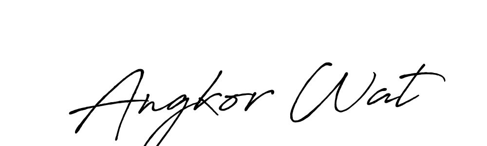Angkor Wat stylish signature style. Best Handwritten Sign (Antro_Vectra_Bolder) for my name. Handwritten Signature Collection Ideas for my name Angkor Wat. Angkor Wat signature style 7 images and pictures png