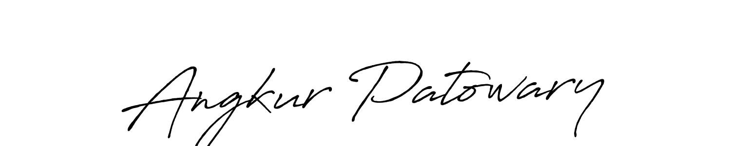You should practise on your own different ways (Antro_Vectra_Bolder) to write your name (Angkur Patowary) in signature. don't let someone else do it for you. Angkur Patowary signature style 7 images and pictures png