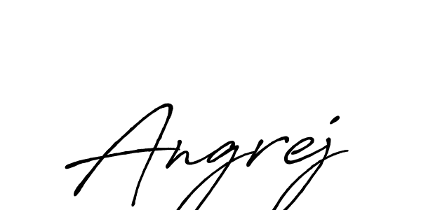 Angrej stylish signature style. Best Handwritten Sign (Antro_Vectra_Bolder) for my name. Handwritten Signature Collection Ideas for my name Angrej. Angrej signature style 7 images and pictures png