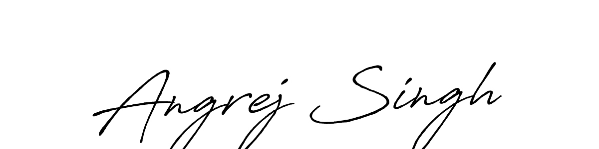 Make a beautiful signature design for name Angrej Singh. Use this online signature maker to create a handwritten signature for free. Angrej Singh signature style 7 images and pictures png