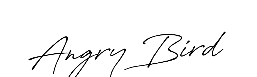 Make a beautiful signature design for name Angry Bird. With this signature (Antro_Vectra_Bolder) style, you can create a handwritten signature for free. Angry Bird signature style 7 images and pictures png