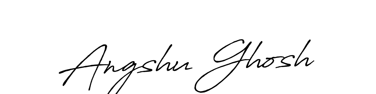 This is the best signature style for the Angshu Ghosh name. Also you like these signature font (Antro_Vectra_Bolder). Mix name signature. Angshu Ghosh signature style 7 images and pictures png