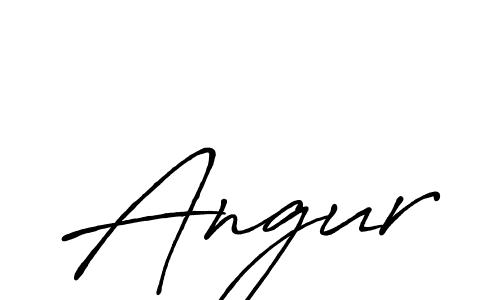 Similarly Antro_Vectra_Bolder is the best handwritten signature design. Signature creator online .You can use it as an online autograph creator for name Angur. Angur signature style 7 images and pictures png