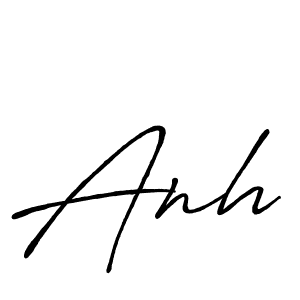 You can use this online signature creator to create a handwritten signature for the name Anh. This is the best online autograph maker. Anh signature style 7 images and pictures png