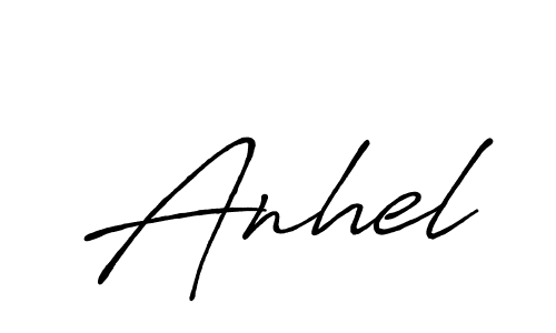How to make Anhel signature? Antro_Vectra_Bolder is a professional autograph style. Create handwritten signature for Anhel name. Anhel signature style 7 images and pictures png