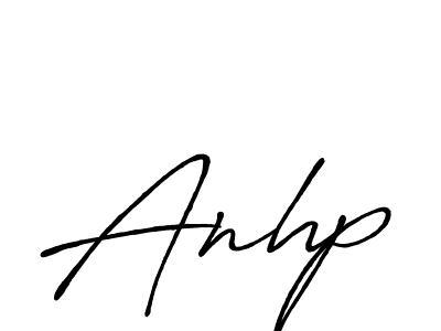 if you are searching for the best signature style for your name Anhp. so please give up your signature search. here we have designed multiple signature styles  using Antro_Vectra_Bolder. Anhp signature style 7 images and pictures png