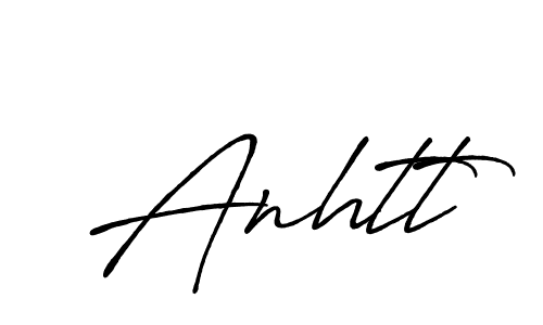 Create a beautiful signature design for name Anhtt. With this signature (Antro_Vectra_Bolder) fonts, you can make a handwritten signature for free. Anhtt signature style 7 images and pictures png
