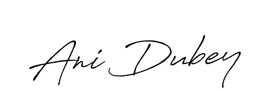 Similarly Antro_Vectra_Bolder is the best handwritten signature design. Signature creator online .You can use it as an online autograph creator for name Ani Dubey. Ani Dubey signature style 7 images and pictures png