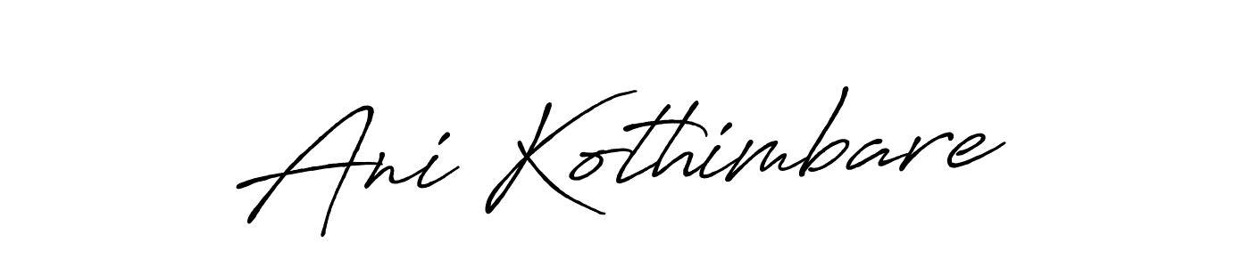 Once you've used our free online signature maker to create your best signature Antro_Vectra_Bolder style, it's time to enjoy all of the benefits that Ani Kothimbare name signing documents. Ani Kothimbare signature style 7 images and pictures png