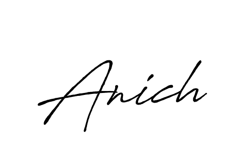 Similarly Antro_Vectra_Bolder is the best handwritten signature design. Signature creator online .You can use it as an online autograph creator for name Anich. Anich signature style 7 images and pictures png