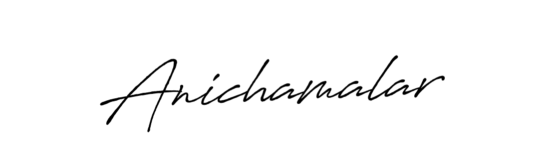 if you are searching for the best signature style for your name Anichamalar. so please give up your signature search. here we have designed multiple signature styles  using Antro_Vectra_Bolder. Anichamalar signature style 7 images and pictures png