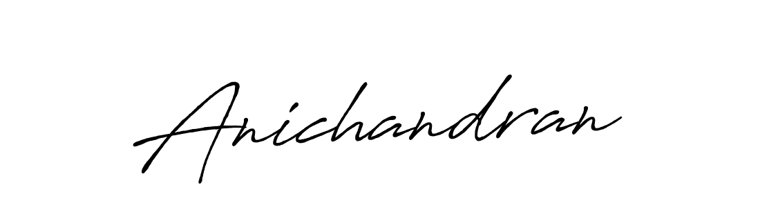 Also You can easily find your signature by using the search form. We will create Anichandran name handwritten signature images for you free of cost using Antro_Vectra_Bolder sign style. Anichandran signature style 7 images and pictures png