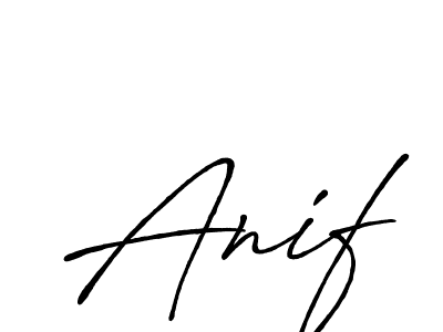 if you are searching for the best signature style for your name Anif. so please give up your signature search. here we have designed multiple signature styles  using Antro_Vectra_Bolder. Anif signature style 7 images and pictures png