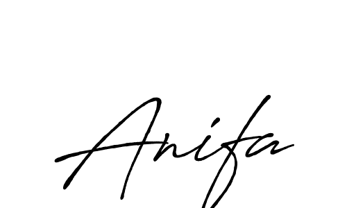 Make a beautiful signature design for name Anifa. Use this online signature maker to create a handwritten signature for free. Anifa signature style 7 images and pictures png