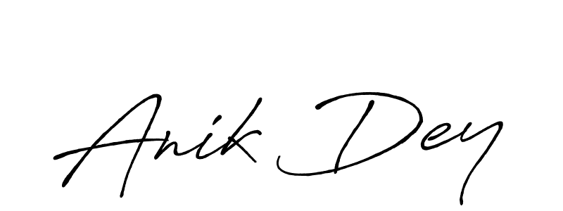 Once you've used our free online signature maker to create your best signature Antro_Vectra_Bolder style, it's time to enjoy all of the benefits that Anik Dey name signing documents. Anik Dey signature style 7 images and pictures png