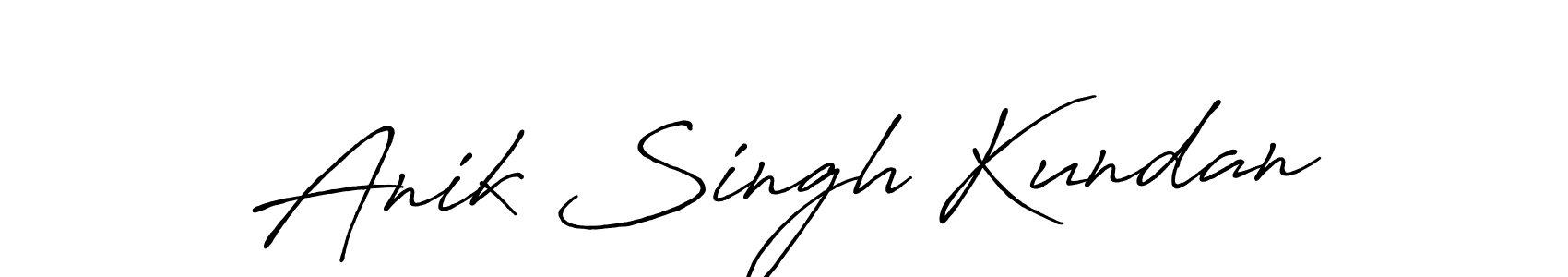 It looks lik you need a new signature style for name Anik Singh Kundan. Design unique handwritten (Antro_Vectra_Bolder) signature with our free signature maker in just a few clicks. Anik Singh Kundan signature style 7 images and pictures png
