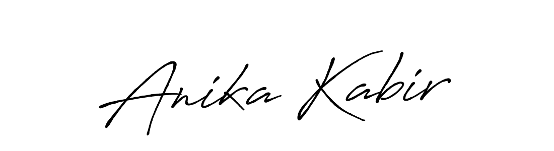 Similarly Antro_Vectra_Bolder is the best handwritten signature design. Signature creator online .You can use it as an online autograph creator for name Anika Kabir. Anika Kabir signature style 7 images and pictures png