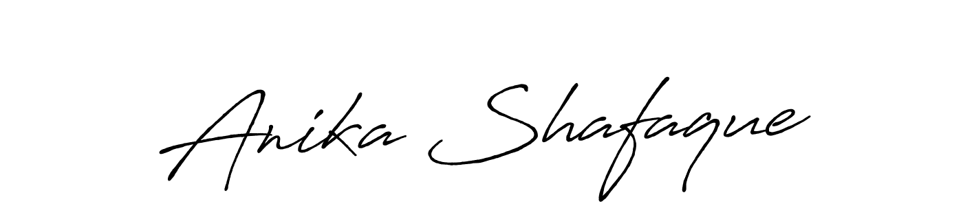How to make Anika Shafaque signature? Antro_Vectra_Bolder is a professional autograph style. Create handwritten signature for Anika Shafaque name. Anika Shafaque signature style 7 images and pictures png