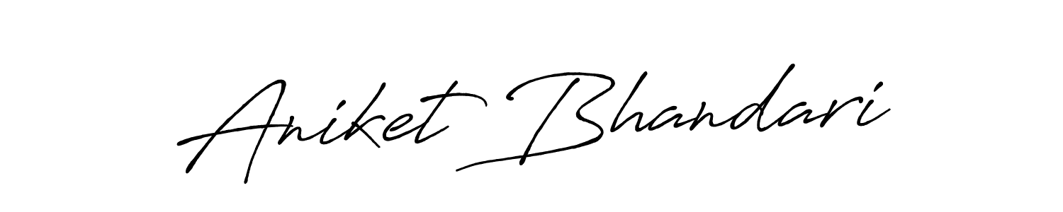 Similarly Antro_Vectra_Bolder is the best handwritten signature design. Signature creator online .You can use it as an online autograph creator for name Aniket Bhandari. Aniket Bhandari signature style 7 images and pictures png