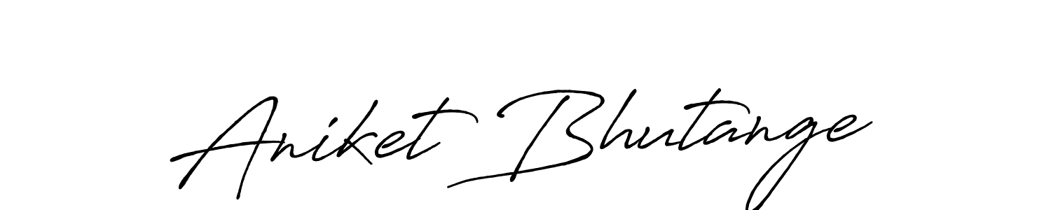 The best way (Antro_Vectra_Bolder) to make a short signature is to pick only two or three words in your name. The name Aniket Bhutange include a total of six letters. For converting this name. Aniket Bhutange signature style 7 images and pictures png