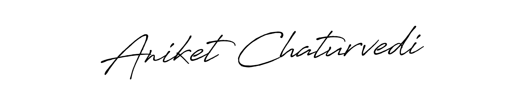 The best way (Antro_Vectra_Bolder) to make a short signature is to pick only two or three words in your name. The name Aniket Chaturvedi include a total of six letters. For converting this name. Aniket Chaturvedi signature style 7 images and pictures png