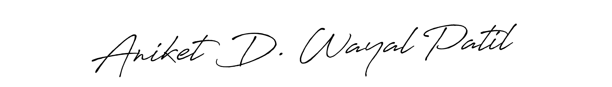 You can use this online signature creator to create a handwritten signature for the name Aniket D. Wayal Patil. This is the best online autograph maker. Aniket D. Wayal Patil signature style 7 images and pictures png