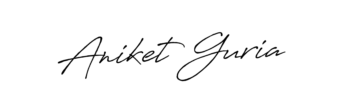 You should practise on your own different ways (Antro_Vectra_Bolder) to write your name (Aniket Guria) in signature. don't let someone else do it for you. Aniket Guria signature style 7 images and pictures png