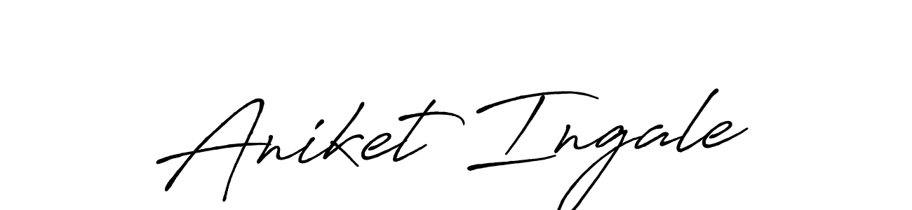 Similarly Antro_Vectra_Bolder is the best handwritten signature design. Signature creator online .You can use it as an online autograph creator for name Aniket Ingale. Aniket Ingale signature style 7 images and pictures png